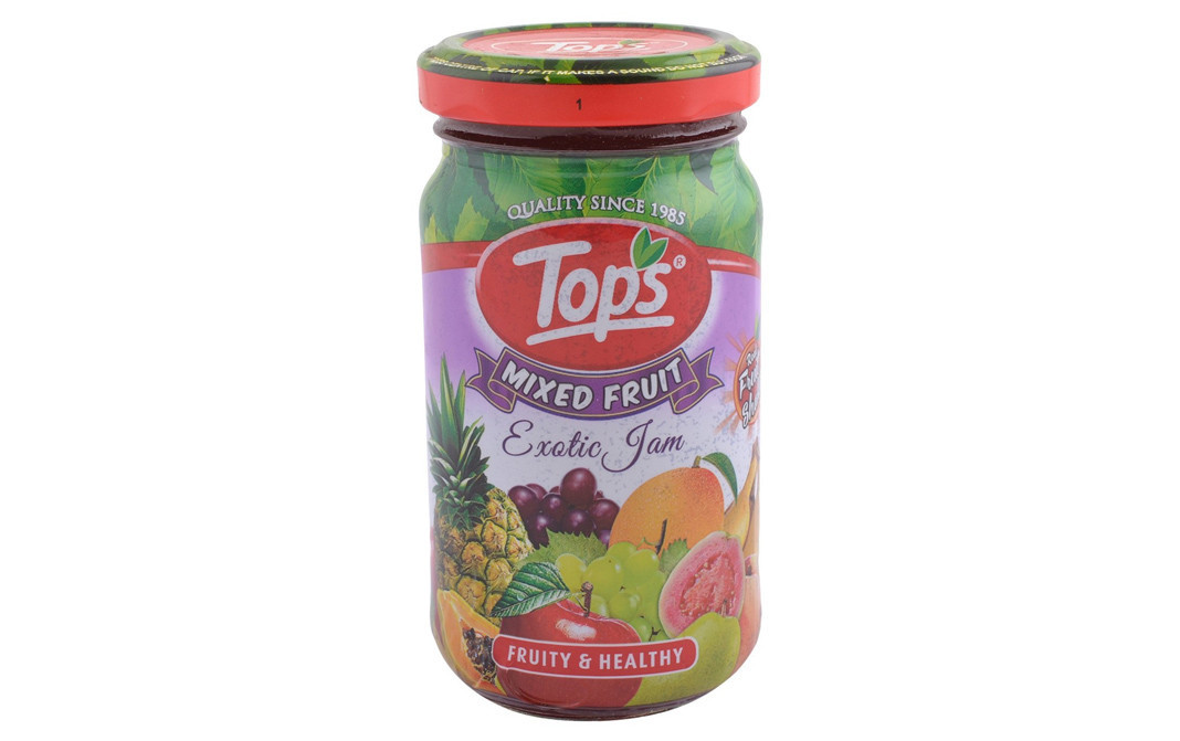 Tops Mixed Fruit Exotic Jam    Glass Jar  250 grams